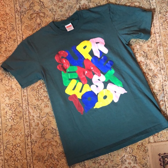 SUPREME size Small “Supreme Est 1994” Bubble RARE - Picture 3 of 14